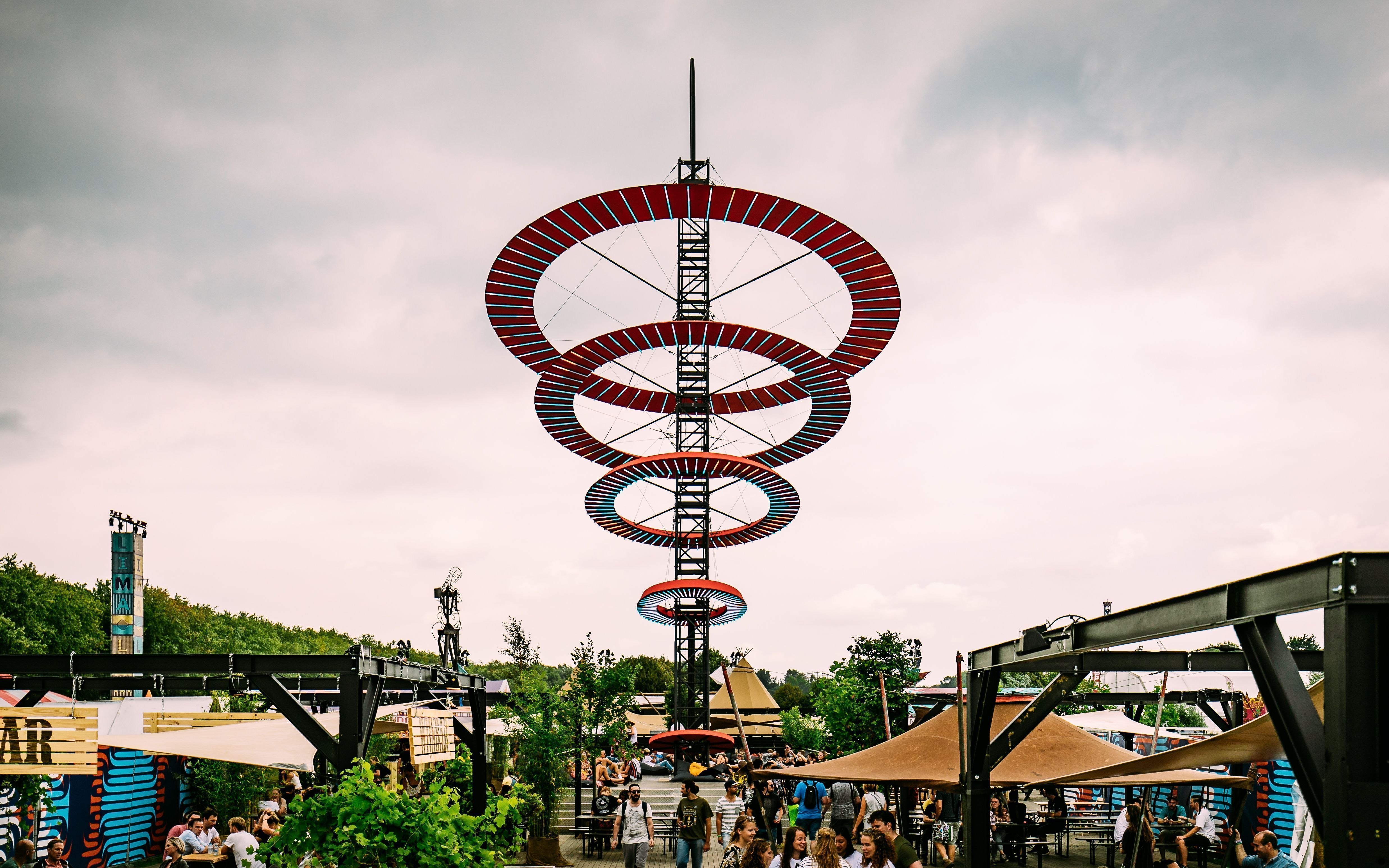 LED Strip Highlights the Lowlands Festival Grounds